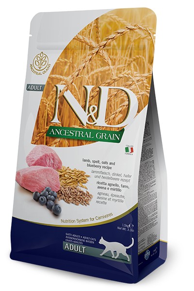 N&D Ancestral Grain Lamb τροφη για γατες