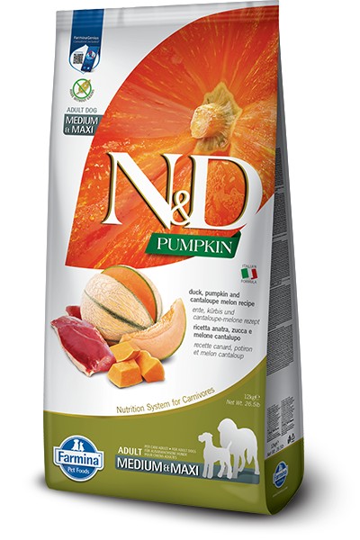 N&D Duck Cantaloupe Melon Adult Medium Large τροφες σκυλου