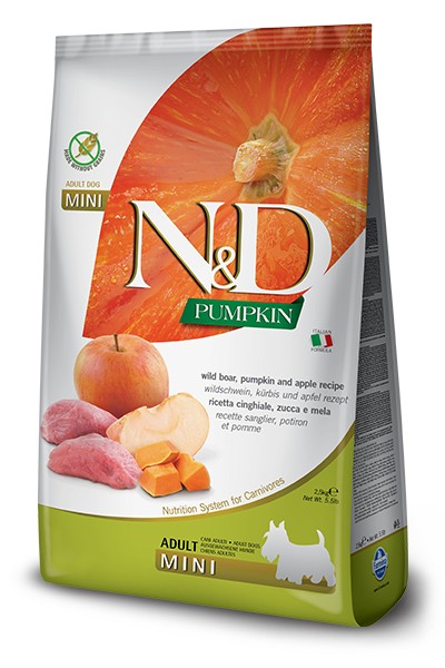 N&D Pumpkin Boar Apple Mini τροφη σκυλων
