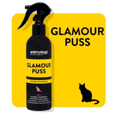 Animology σπρευ ξηρο σαμπουαν για γατες Glamour Puss