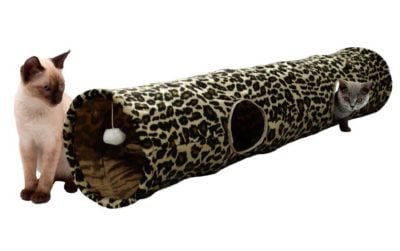 Flamingo leopard για γατες τουνελ παιχνιδι