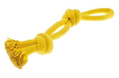 Ferribiella Yellow Knots Rope ανθεκτικα παιχνιδια σχοινια για σκυλους με κομπους