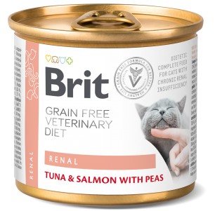Brit Renal κονσερβα γατας κλινικη διαιτα για νεφρικη ανεπαρκεια