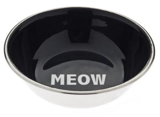 Ferribiella ανοξειδωτα μπωλ γατας Meow ποτιστρες