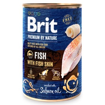 Brit Premium κονσερβες σκυλου by Nature πατε με ψαρι