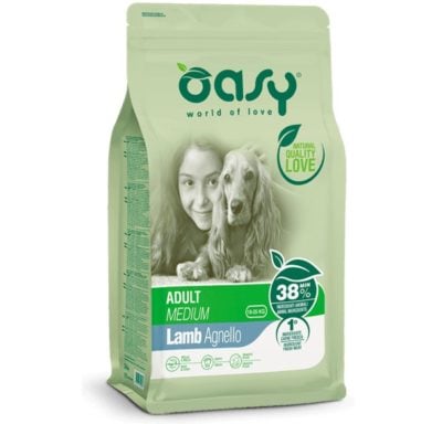 OASY ADULT MEDIUM ΣΚΥΛΩΝ ΤΡΟΦΗ ΑΡΝΙ
