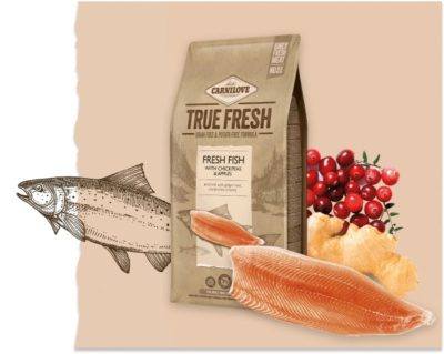 Carnilove True Fresh τροφη για σκυλους με Φρεσκο ψαρι