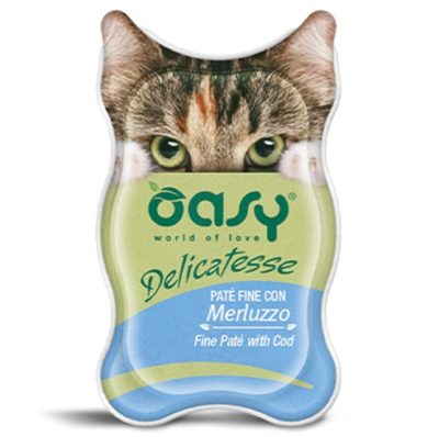 Oasy Delicatesse Pate ταψακι μπακαλιαρος για γατα