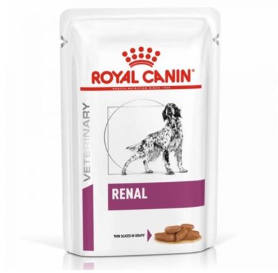 Royal Canin Renal υγρη τροφη σκυλου με νεφρικη ανεπαρκεια κλινικη διαιτα