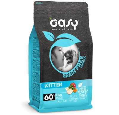 Oasy Kitten Grain Free ξηρα τροφη για γατακια