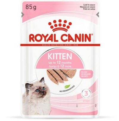 Royal Canin Kitten in Loaf φακελακι για γατακι πατε σε σαλτσα