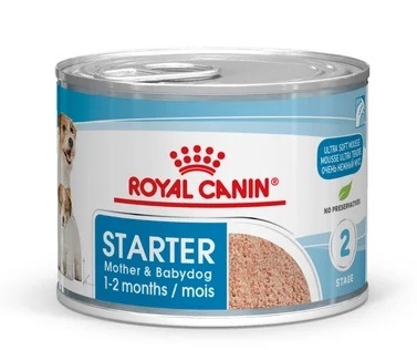Royal Canin Starter κονσερβες τροφες για κουταβια και θηλυκούς σκύλους