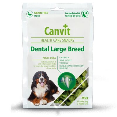Canvit Dental Large σνακ για καθαρα δοντια μεγαλοσωμων σκυλων