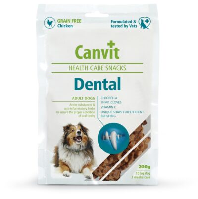 Canvit Dental Snack για καθαρα δοντια σκυλου