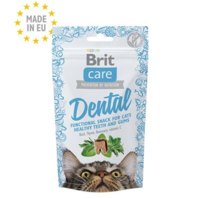 Brit Care Functional Dental σνακ για οδοντικη υγιεινη γατας