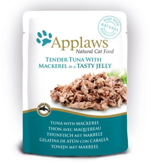 Applaws Tuna Mackerel φακελακια για γατες τονος σκουμπρι