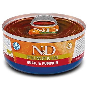 N&D Pumpkin Quail κονσερβα