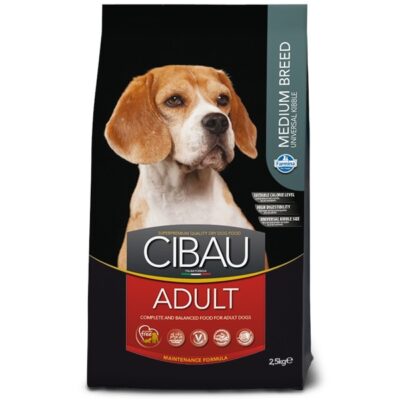 Cibau Adult medium πλήρης, ισορροπημένη τροφή σε ενήλικους σκυλους