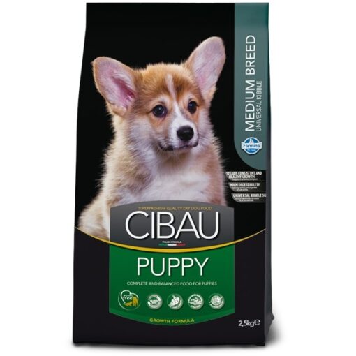 Cibau Puppy Medium πλήρης, ισορροπημένες τροφες αναπτυξης