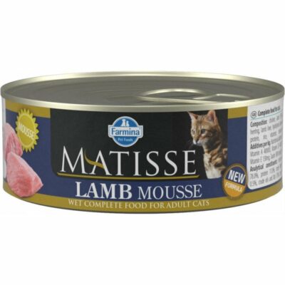 Matisse  υγρη τροφη γατας με αρνι