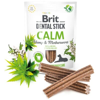 Brit Dental snack Calm φροντιδα δοντιων σκυλων και ανακούφιση απο στρες