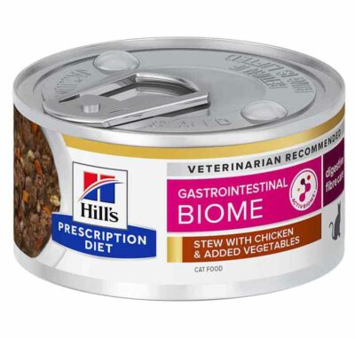 Hills Gastrointestinal Biome ετοιμο γευμα γατας για δυσπεψία