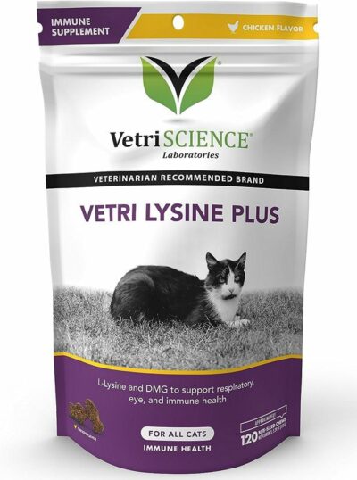Vetriscience Lysine Plus για ερπετοιό γάτας