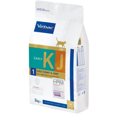 Virbac Early Kidney Joint Support KJ1 τροφές για νεφρική ανεπάρκεια γάτας - οστεοαρθρίτδα