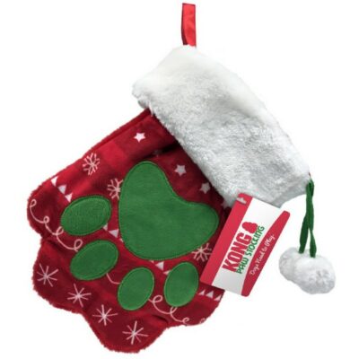Kong Holiday Stocking Paw LG Χριστουγεννιάτικη Κάλτσα Δώρων
