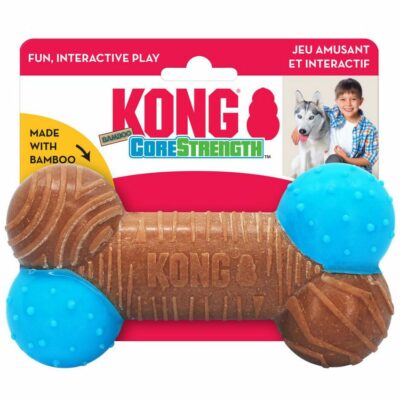 Kong CoreStrength Bamboo Bone παιχνίδια σκύλου μπαμπού