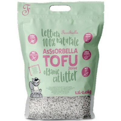 Ferribiella Tofu Jasmin άμμοι υγιεινής γάτων πελλετ