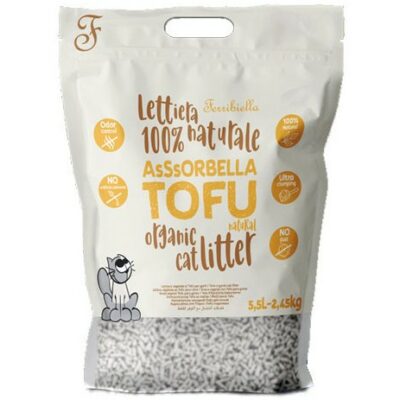 Ferribiella Tofu Natural άμμος υγιεινής για γάτες