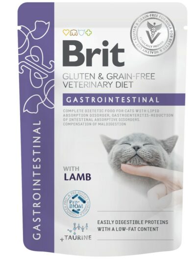 Brit VD Gastrointestinal φακελάκι γαστρεντεριτιδας - παγκρεατιτιδας γάτας
