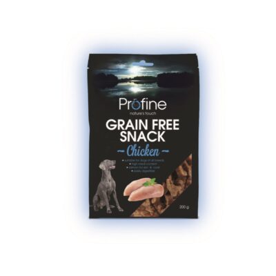 Profine dog grain free σνακ με κοτοπουλο,200 gr μαλακο σνακ χωρις δημητριακα για σκυλους
