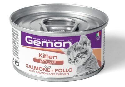 Gemon Kitten Mouse with Salmon 85gr κονσέρβα για γατάκια