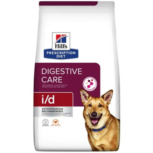 Hills PD i/d σκύλου με κοτόπουλο στη μείωση των πεπτικών ενοχλήσεων τροφή σκύλων με κοτόπουλο - διάρροιες έμετοι