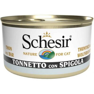 κονσέρβα Schesir Tuna - with seabass jelly - τόνος & λαυράκι