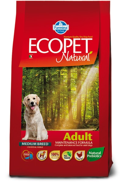 Farmina Ecopet Natural Adult Medium οικονομική τροφή σκύλων