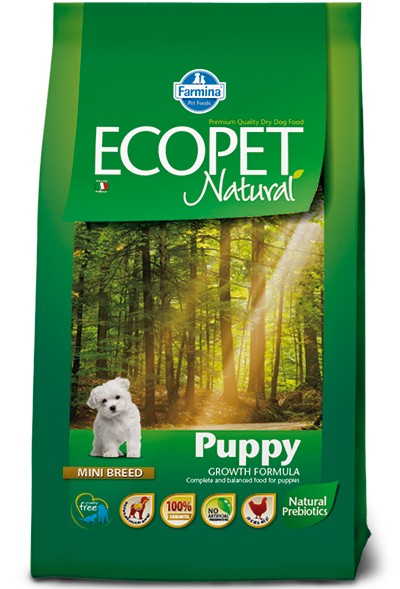Farmina Ecopet Natural Puppy Mini οικονομική ξηρά τροφή κουτάβια