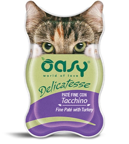 Oasy Delicatesse Pate ταψακι γαλοπουλα γατας
