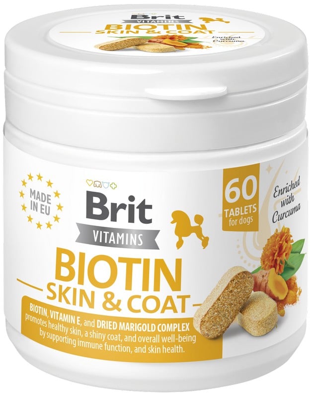 Brit Vitamis Biotin Skin & Coat για τρίχωμα δέρμα