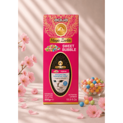 Aqua Magic Zeolite Bubble Gum Ζεόλιθος για Άμμο Γάτας 500gr