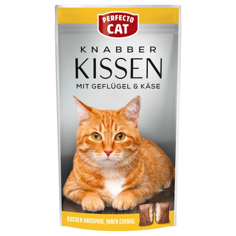 Perfecto Cat Fine Nibbler Pillow with Cheese σνακ γάτας