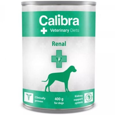Calibra VD Dog Renal κονσέρβα σκύλου για υποστήριξη της λειτουργίας των νεφρών σε περίπτωση χρόνιας νεφρικής ανεπάρκειας