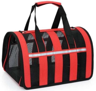 Net Bag σακίδιο σκύλου & γάτας αεροπλάνου 49Χ27Χ27cm