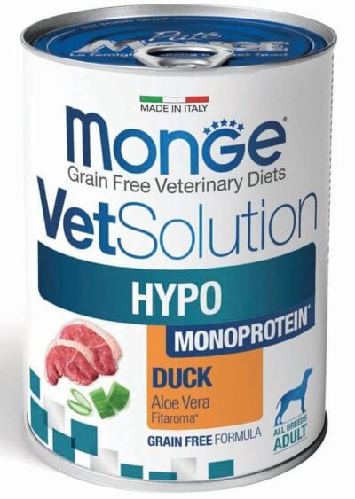 Monge Vetsolution Hypo Monoprotein Duck Canine Κονσέρβα