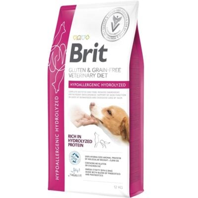Brit VD Dog Hypoallergenic Hydrolyzed Protein Τροφή Σκύλου