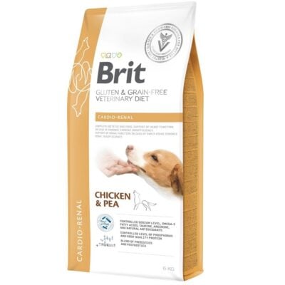 Brit VD Grain Free Dog Cardio-Renal Κλινική Τροφή Σκύλου