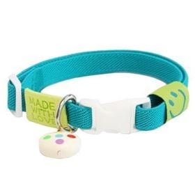 Ferribiella Smile Cat Collar Petrolium Ελαστικό Λουρακι Γάτας