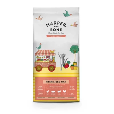 Harper & Bone Cat Sterilised Fresh Market Grain Free Τροφή για Στειρωμένες Γάτες
